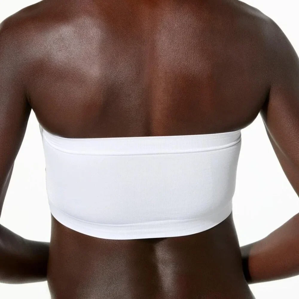 Seamless White Wireless Comfort Bras - Pack of 3